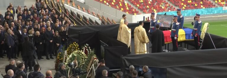 Programul funeraliilor lui Mircea Lucescu. Momentul înhumării, la Cimitirul Bellu, va fi precedat de onoruri militare