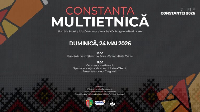 13 etnii participă, anul acesta, la evenimentul cultural „Constanța Multietnică”
